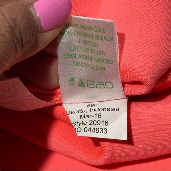 Lily Pulitzer Women’s XS Pink Daisy Laser Cut Scuba Ponte Shift Dress Resortwear - Picture 5 of 7